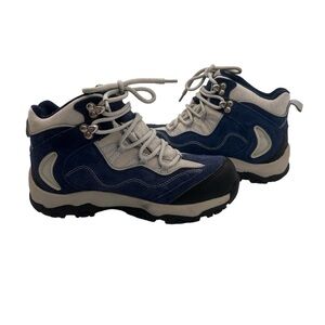 Lands End Blue Trekker Snow Hiking Boots Size 6 1/2 Women’s